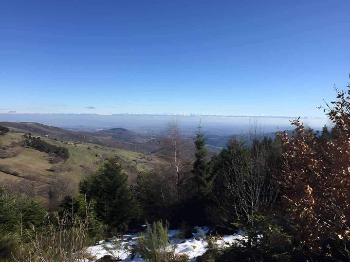 Panorama de paysage Haute-Loire