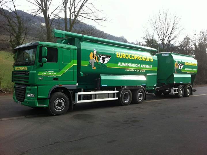 Transport aliment bétail Haute-Loire